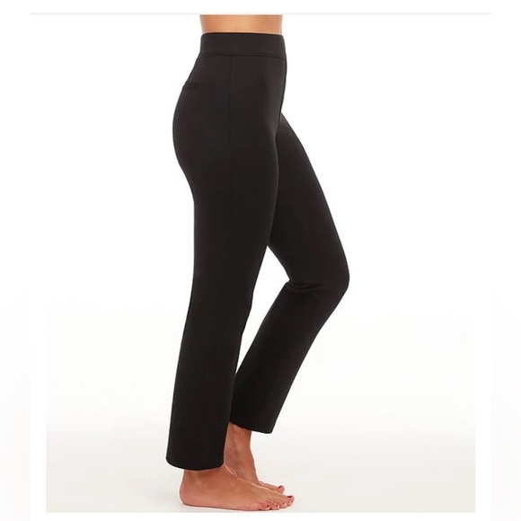 Spanx Super Smooth™ Perfect Fit Ponte Slim Straight Pants Classic black - Picture 4 of 5